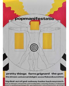 Popmanifestatie (1969) Concert poster